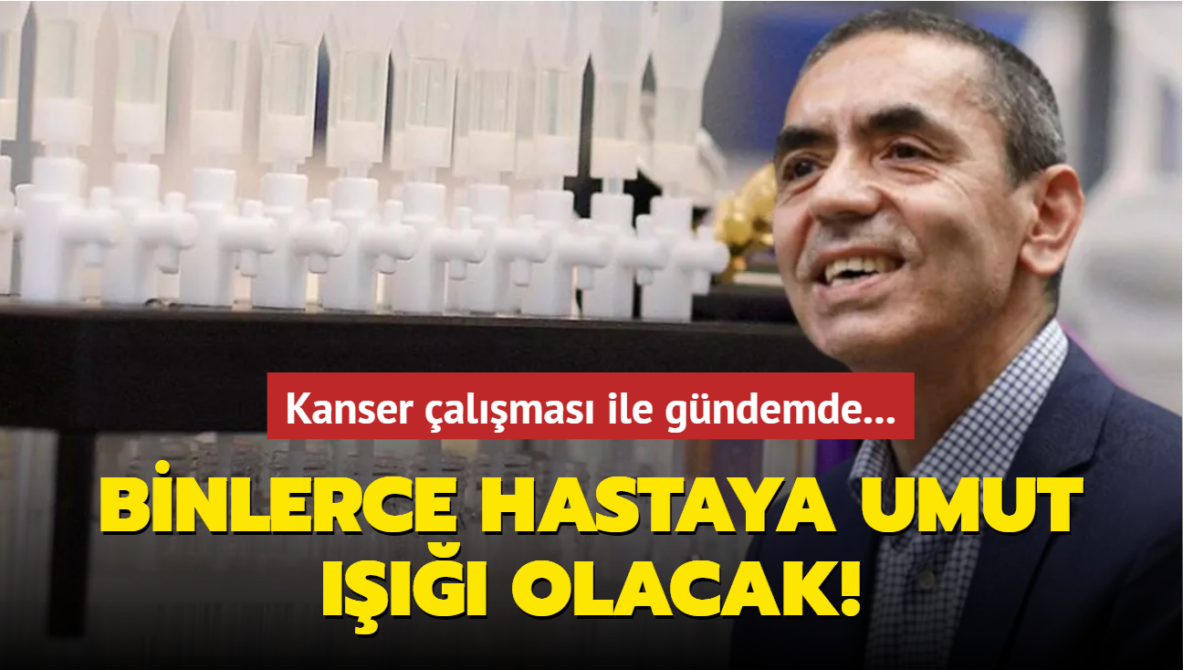 Kanser almas ile gndemde...  Prof. Dr. Uur ahin binlerce hastaya umut  olacak!