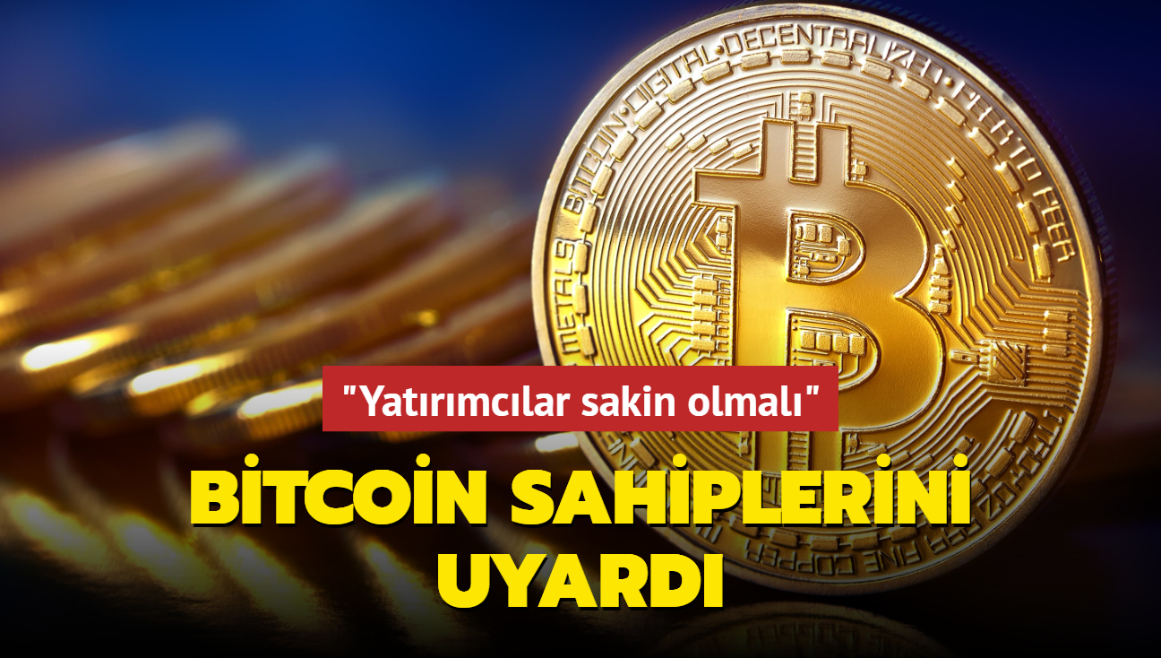 Morgan Stanley'den Bitcoin uyars! Yatrmclar sakin olmal