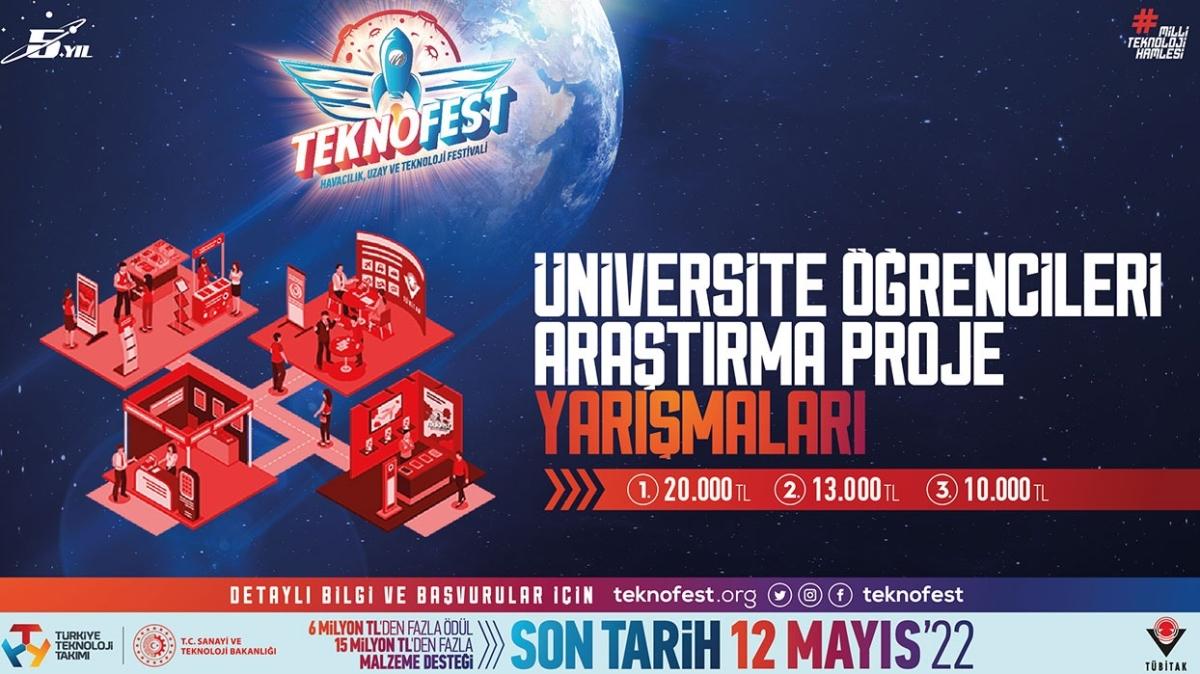 niversite rencileri aratryor, fark yaratan projeler TEKNOFEST'te yaryor