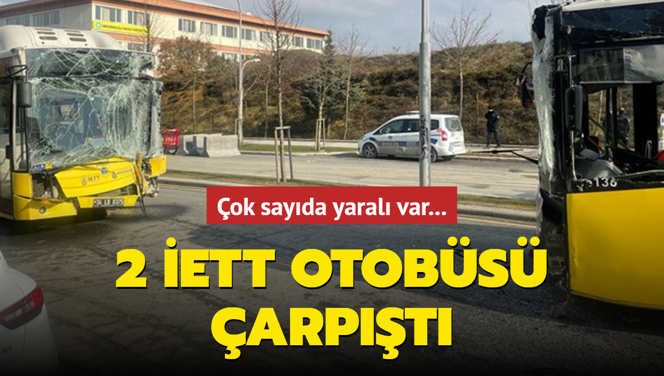 Baakehir'de 2 ETT otobs arpt