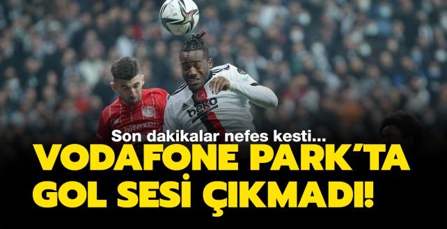 Vodafone Park'ta gol sesi kmad! Beikta 0-0 Fraport TAV Antalyaspor