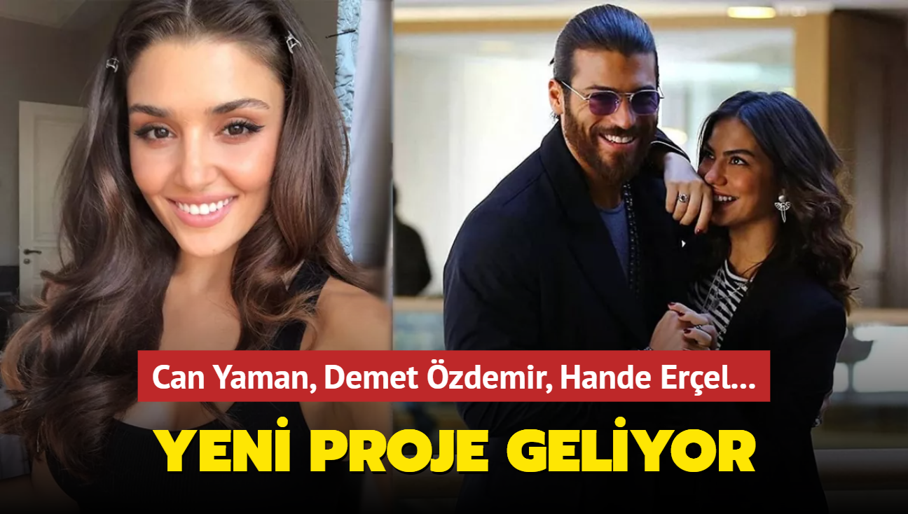 Can Yaman, Demet zdemir, Hande Erel... Disney Plus yeni projesiyle ses getirdi