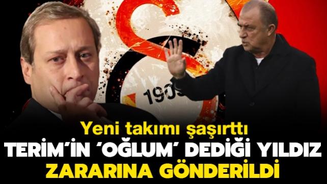 Galatasaray Fatih Terim'in olum dedii yldz zararna gnderdi! Yeni takm artt