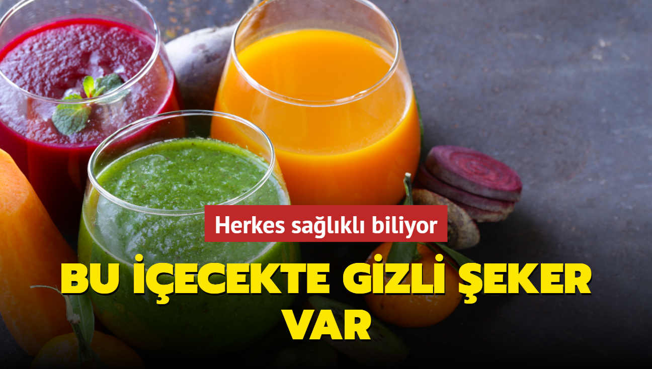 Herkes salkl biliyor! Bu iecekte gizli eker var