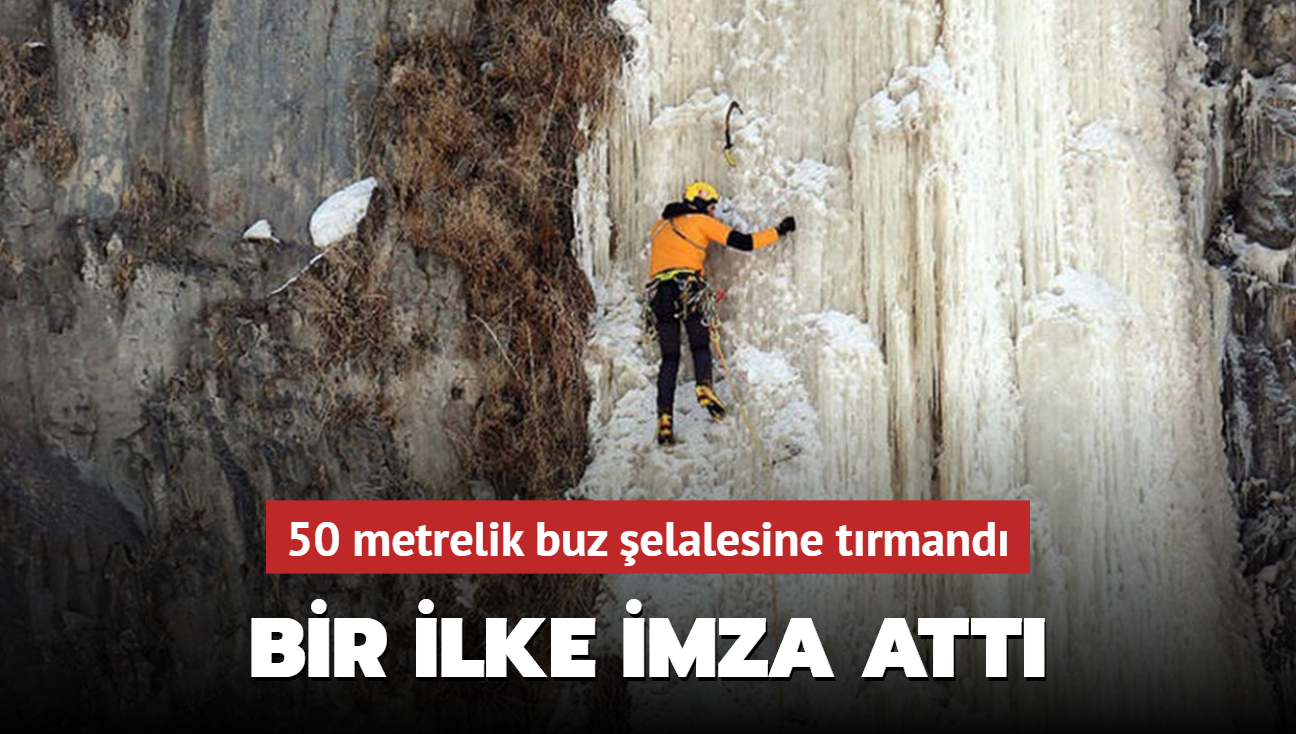 Milli Dac 50 metrelik buzdan elaleye trmand