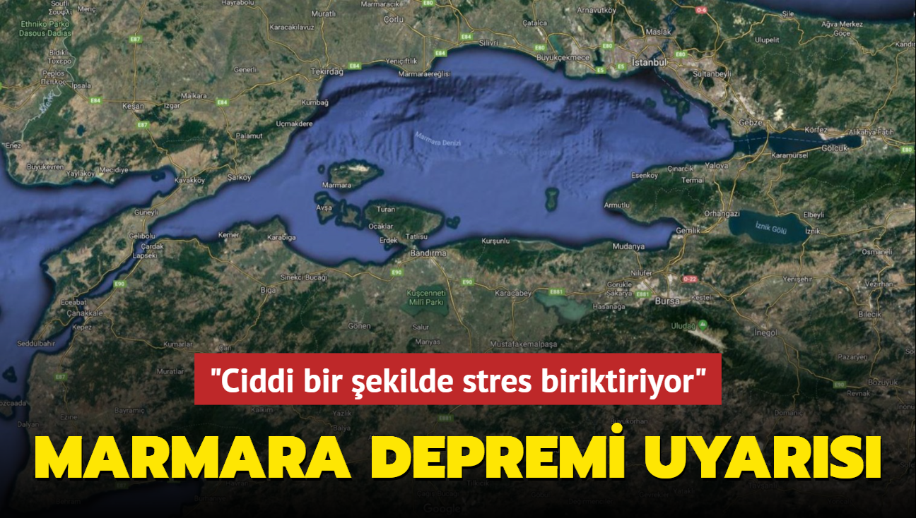 Korkutan Marmara Depremi uyars! 'Ciddi bir ekilde stres biriktiriyor'