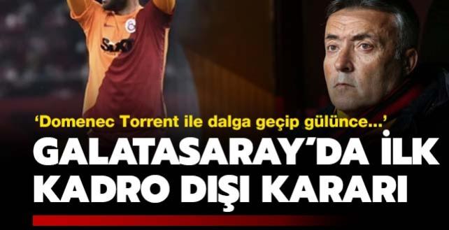 Galatasaray'da srpriz kadro d! Domenec Torrent kendisiyle dalga geti diye...