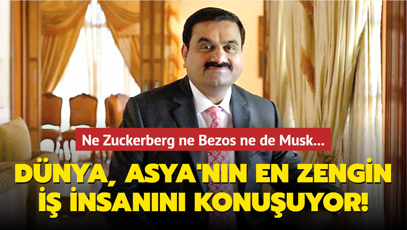 Ne Zuckerberg ne Bezos ne de Musk... Dnya Asya'nn en zengin i insann konuuyor!