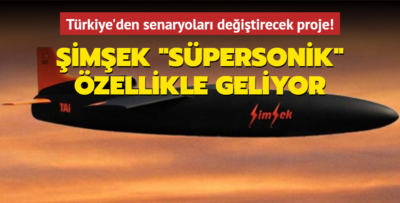 Trkiye'den senaryolar deitirecek proje! imek "spersonik" zellikle geliyor