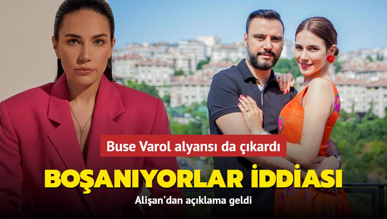 Alian ve Buse Varol sessiz sedasz boanyor iddias... Buse Varol alyans da kard! Alian'dan ilk aklama geldi