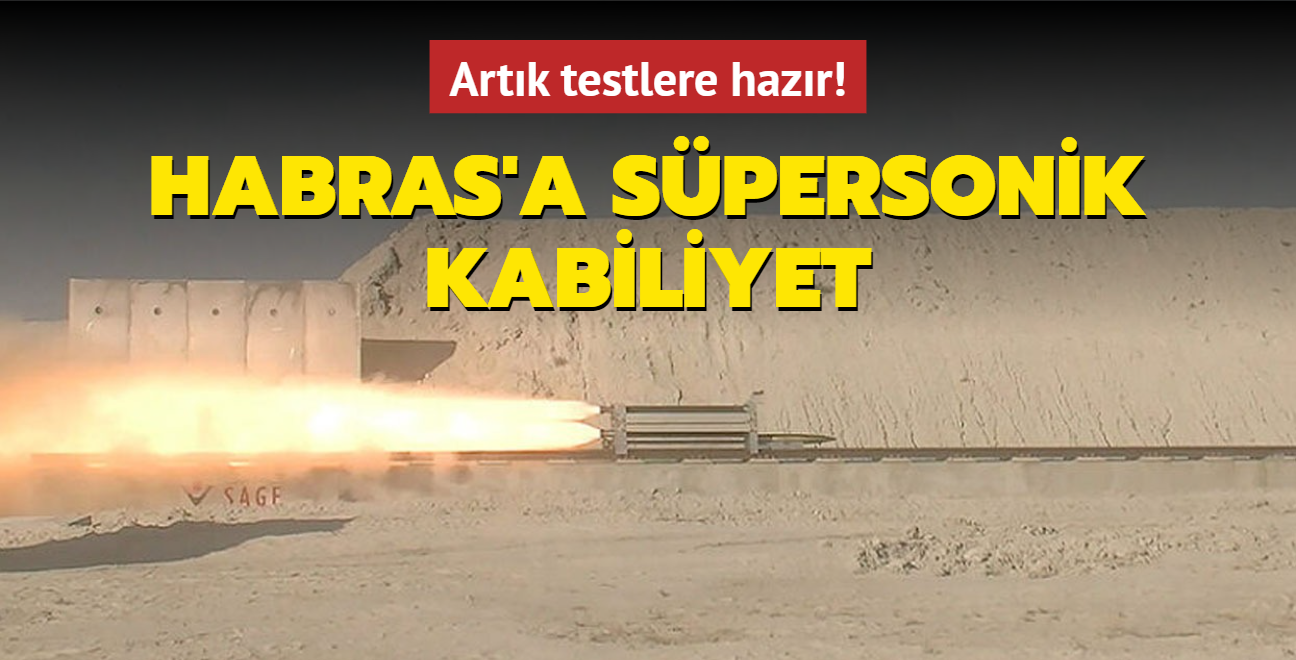 Artk testlere hazr! HABRAS'a spersonik kabiliyet