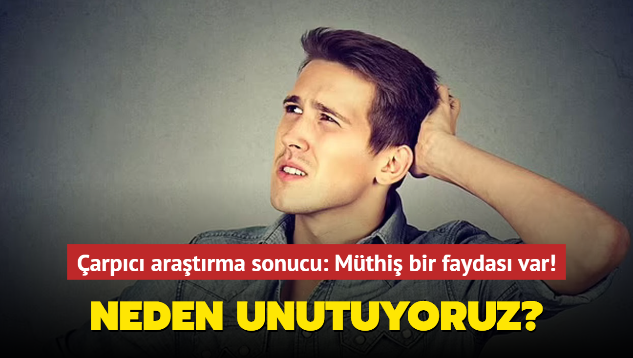 Neden unutuyoruz" arpc aratrma sonucu: Mthi bir faydas var!