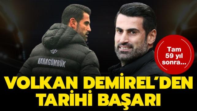 Volkan Demirel adn tarihe yazdrd! Byk baar