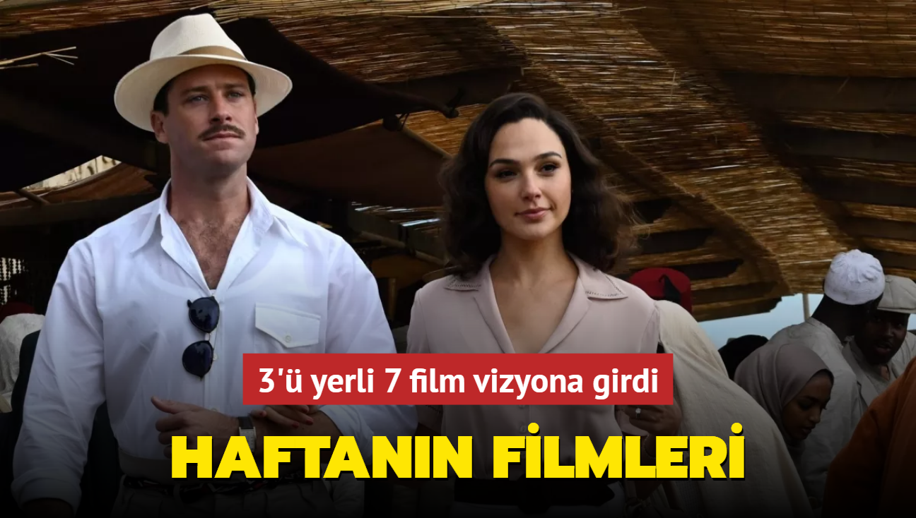 Bu hafta 3' yerli 7 film vizyona girdi