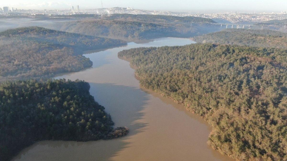 stanbul'da barajlarda doluluk oran yzde 80'i geti