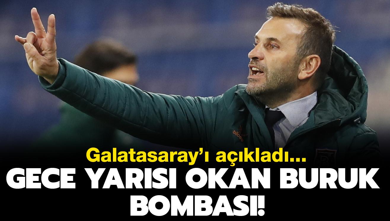 Galatasaray'da gece yars Okan Buruk bombas! "Greve hazrm, haber bekliyorum"