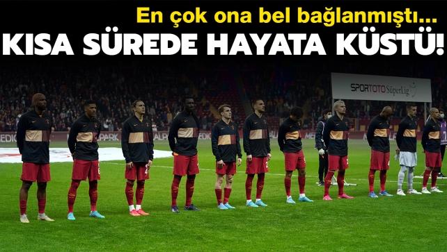 Galatasaray'n yldz ksa srede hayata kst! Byk umutlarla transfer edilmiti