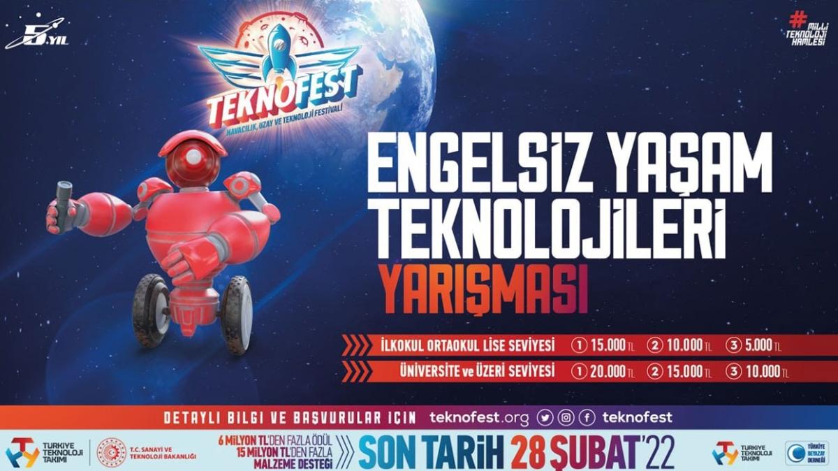 Engelleri ortadan kaldracak teknolojiler TEKNOFEST'te yaryor