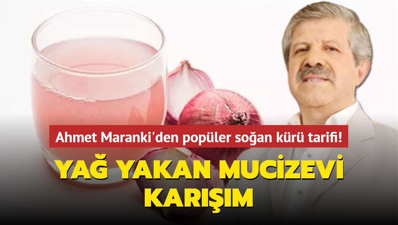 Ahmet Maranki'den popler soan kr tarifi! Ya yakan mucizevi karm