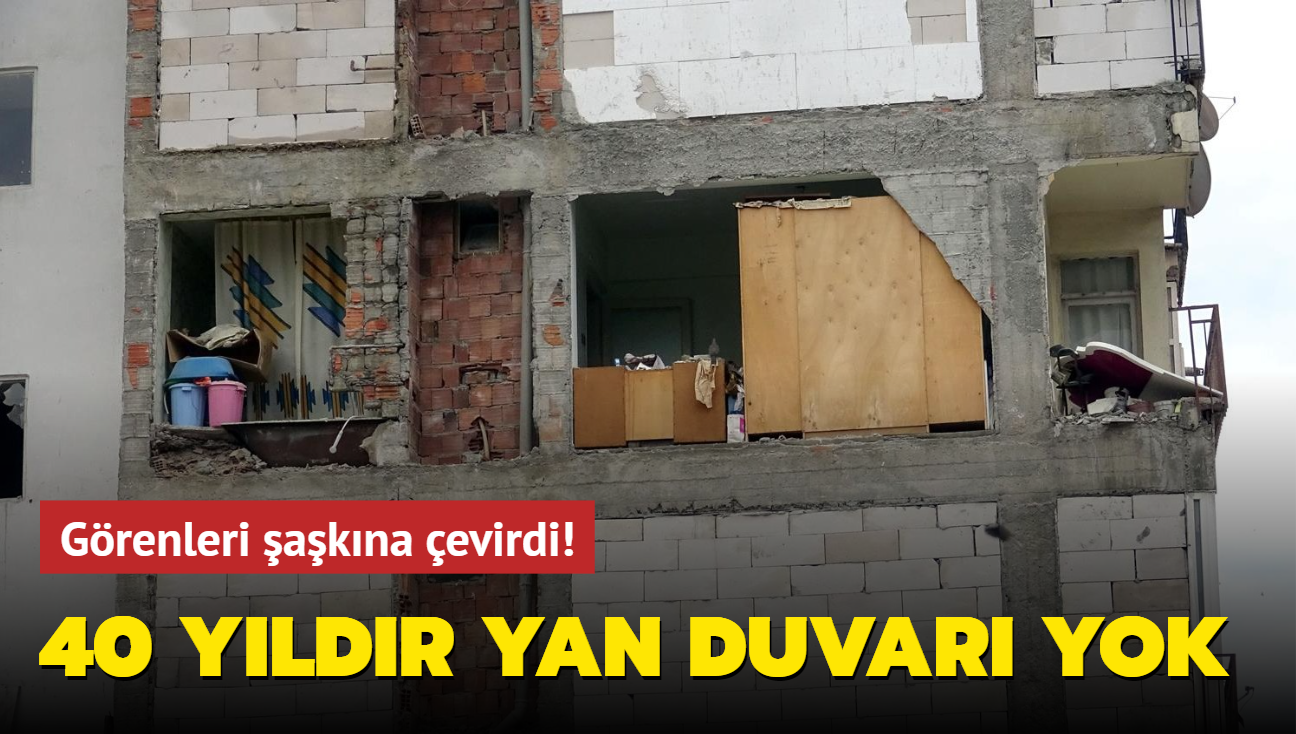 Grenler ard! 40 yldr yan duvar olmad anlald