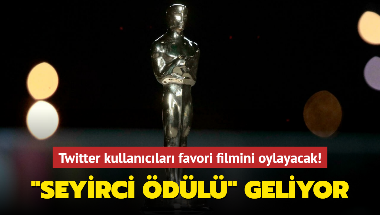 Twitter kullanclar favori filmine oy verecek, kazanan Oscar dl treninde aklanacak