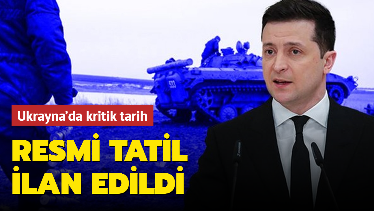 Ukrayna'da 16 ubat resmi tatil ilan edildi