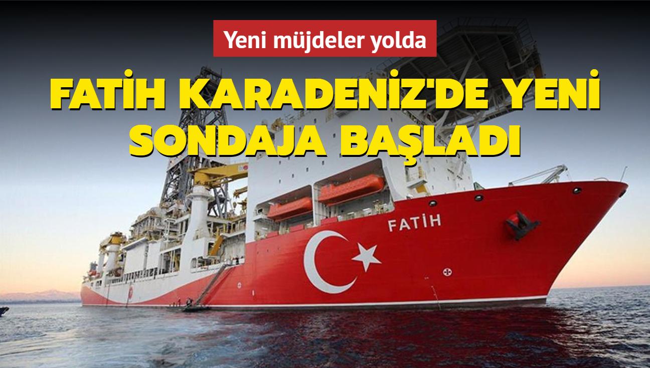 Fatih, Karadeniz'deki 3. sondajna balad
