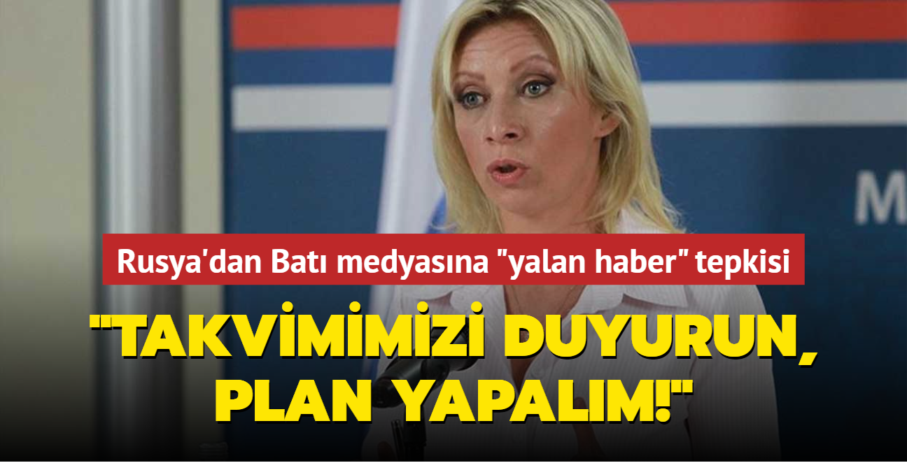 Rusya'dan yalan haber yapan Bat medyasna alayl tepki: Ne zaman saldracamz syleyin, tatil plan yapacaz!