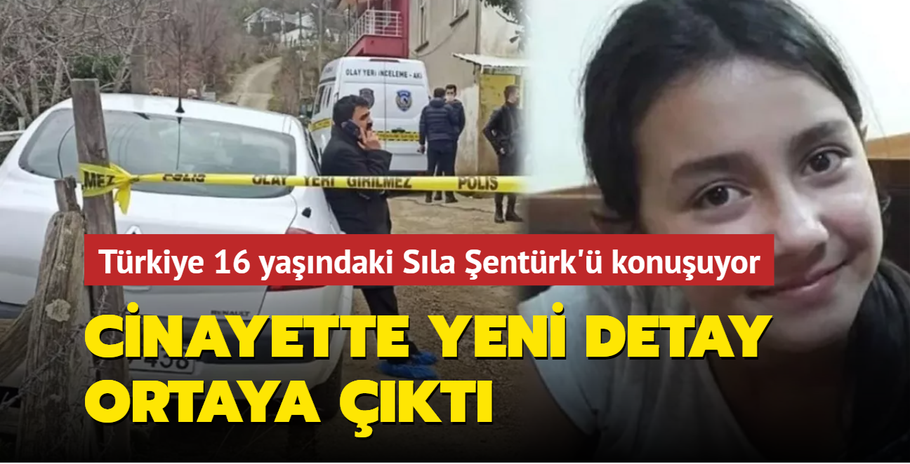 Türkiye 16 yaşındaki Sıla Şentürk'ü konuşuyor... Cinayette yeni detay ortaya çıktı