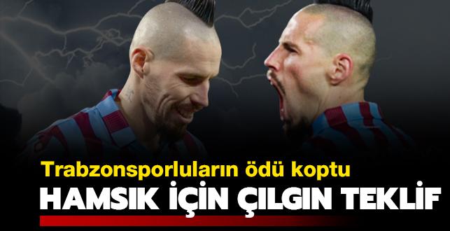 Marek Hamsik iin lgn teklif! Trabzonsporlularn d koptu