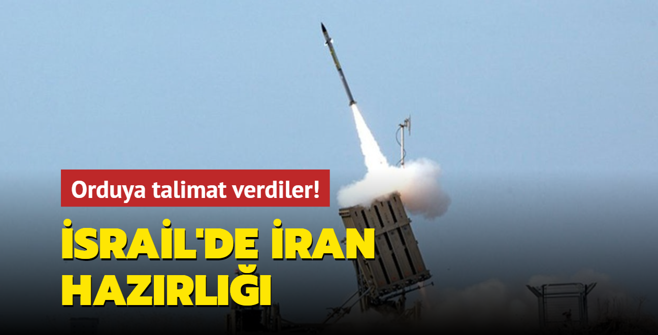 Orduya talimat verdiler! srail'de ran hazrl