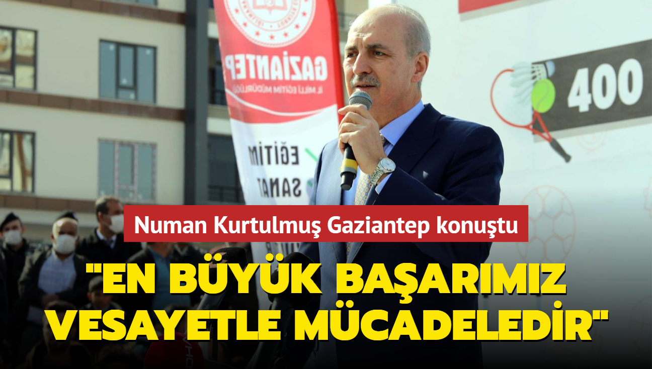 Numan Kurtulmu: En byk baarmz vesayetlerle mcadeledir