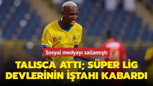 Talisca'dan lgn gol! Bu hareketten sonra yeniden Sper Lig devlerinin radarna girdi