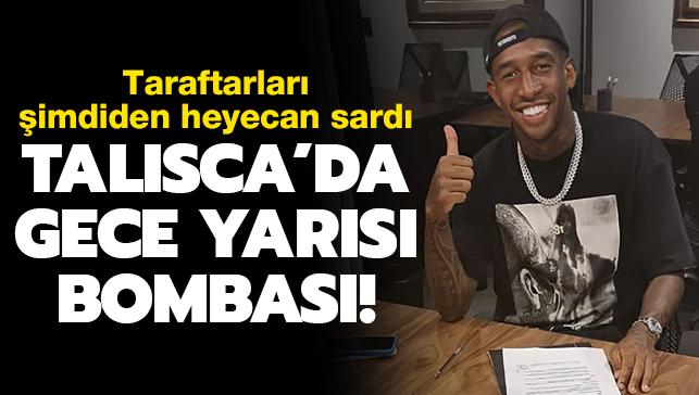 Anderson Talisca'da gece yars bombas patlad! Taraftarlar imdiden heyecan sard