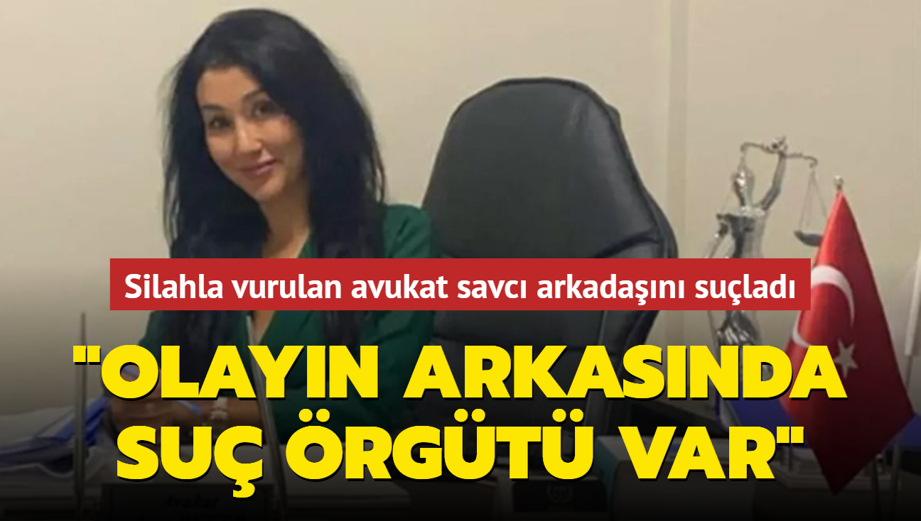 Silahla vurulan avukat savc arkadan sulad: Olayn arkasnda su rgt var