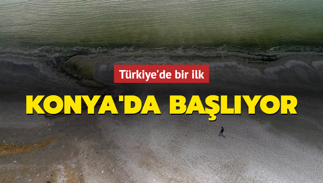 Trkiye'de bir ilk... Konya'da balyor