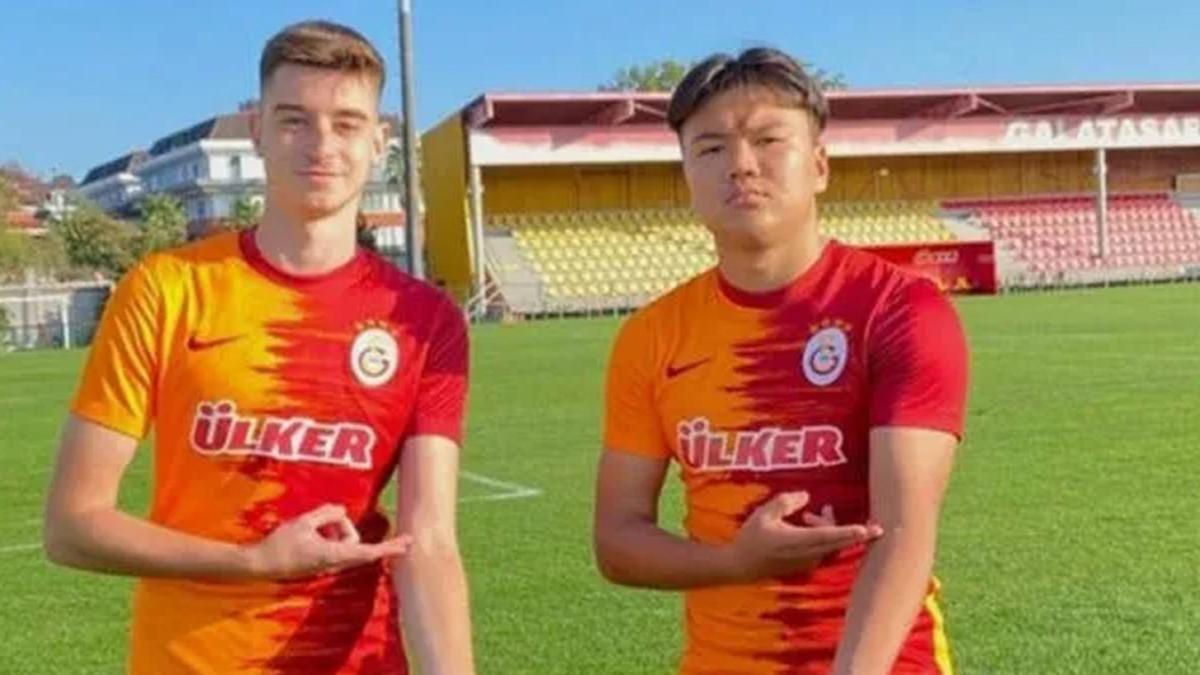 Galatasaray'n gen oyuncu Beknaz Almazbekov'dan Fenerbahelileri kzdran paylam