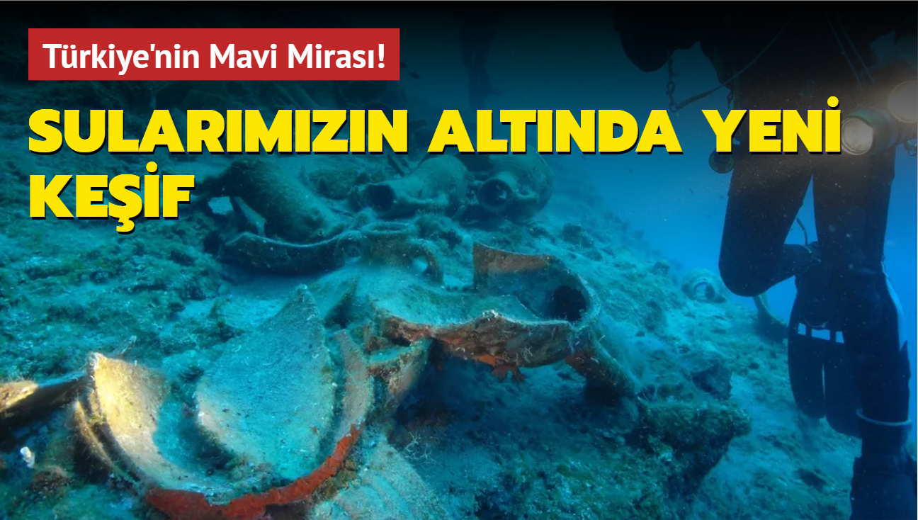 Trkiye'nin Mavi Miras! Sularmzn altnda yeni keif