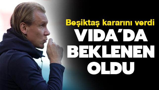 Domagoj Vida'da beklenen oldu! Beikta kararn verdi