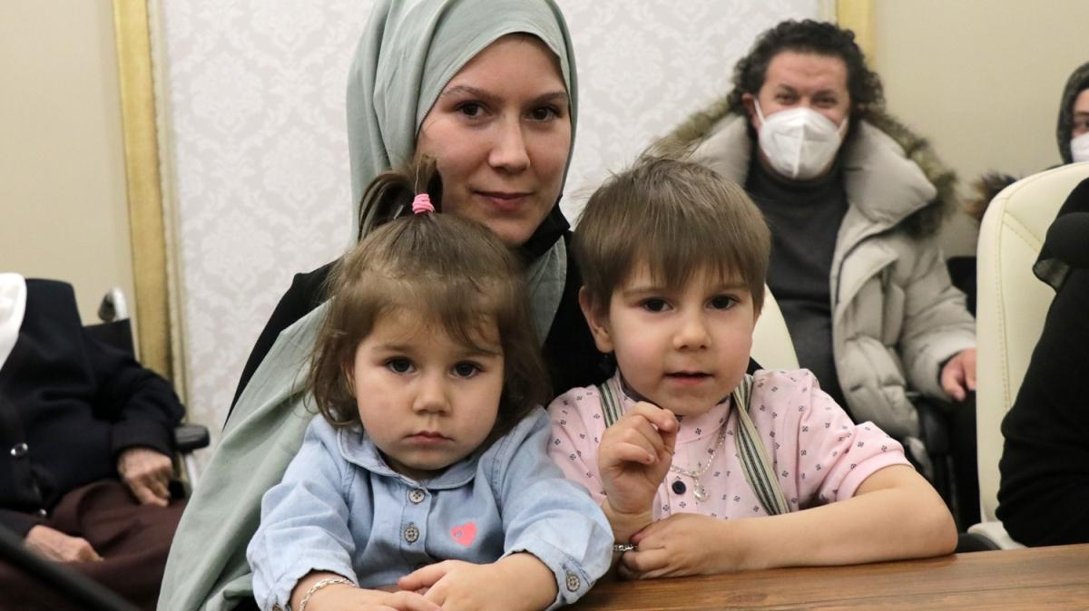 Almanya vatandaşı kadın Kayseri'de Müslüman oldu