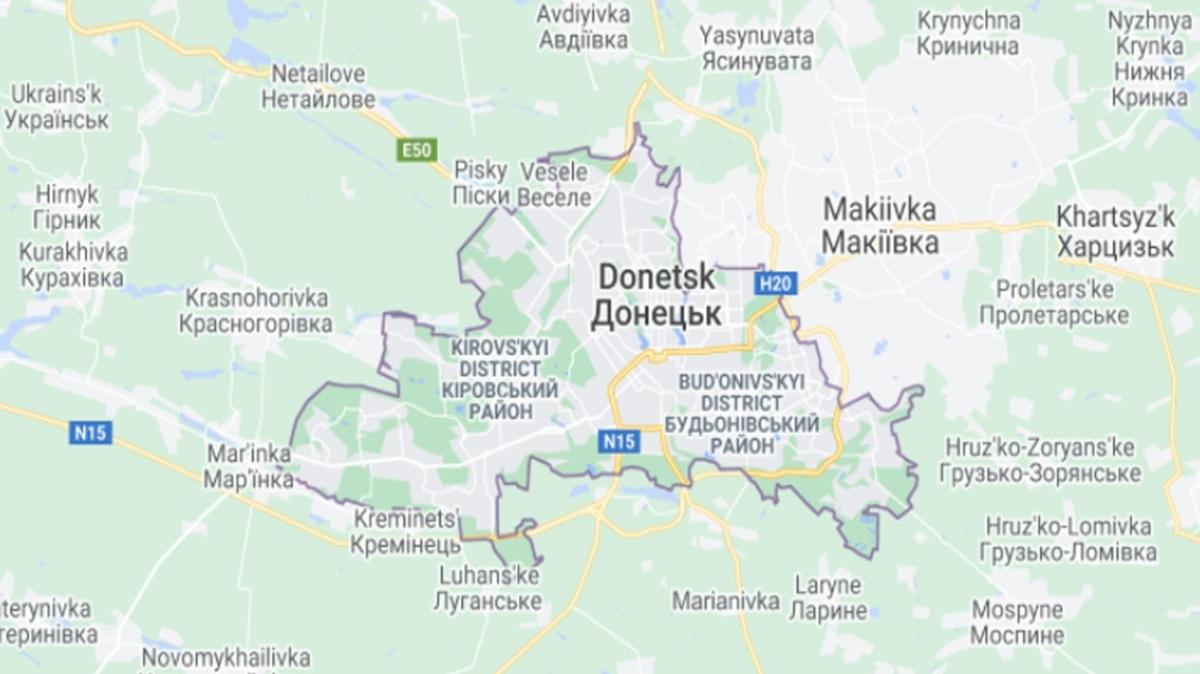 Donetsk ve Luhansk haritadaki yeri! Donetsk ve Luhansk nerede"