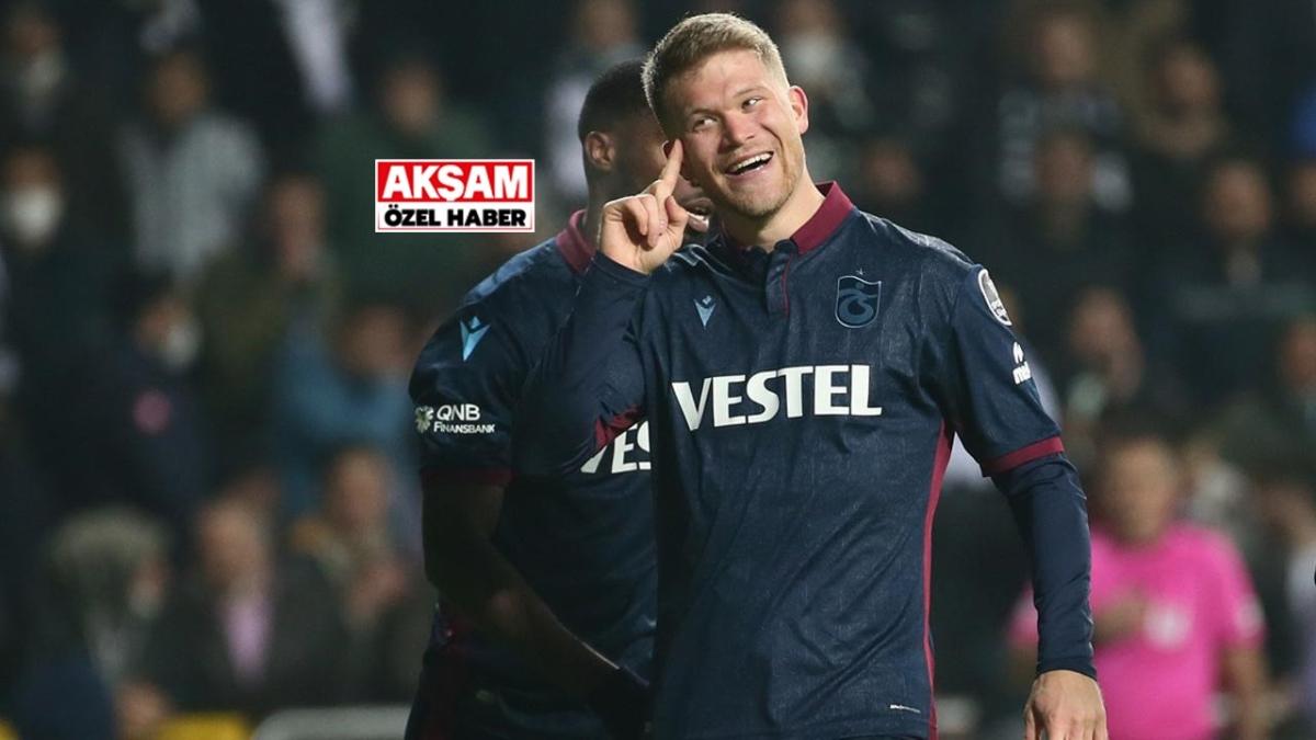 ZEL! Trabzonsporlu Andreas Cornelius'tan 33 forveti geride brakan performans