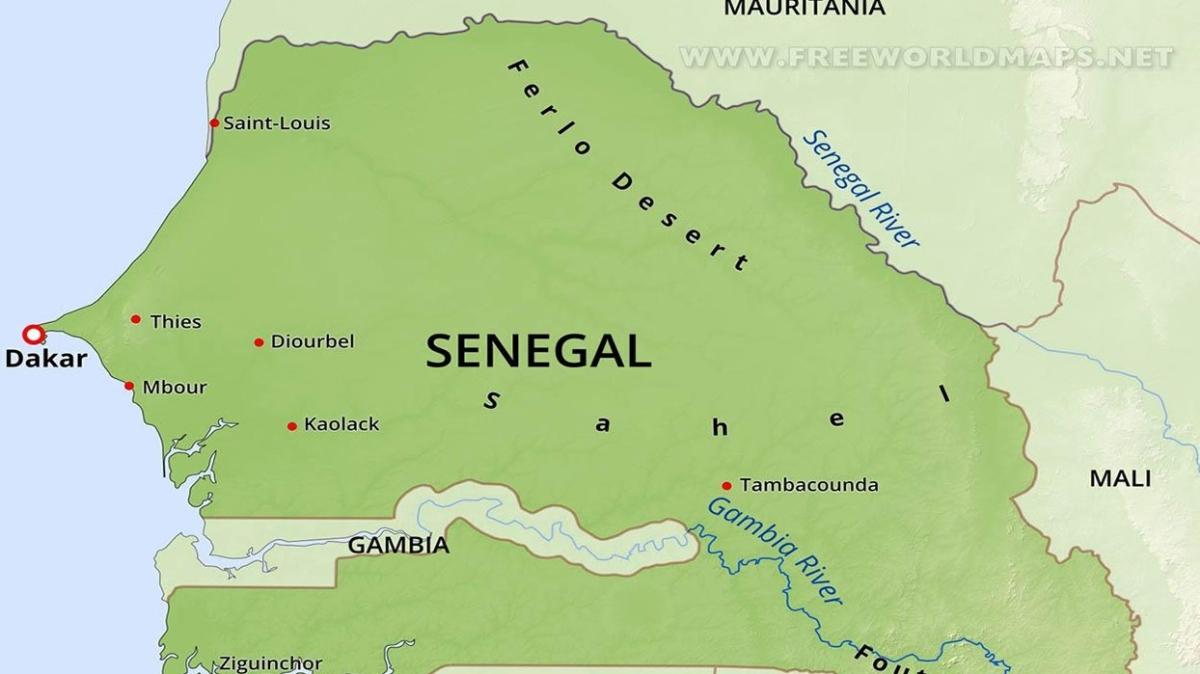 Senegal nerede" Senegal devlet bakan kim" 
