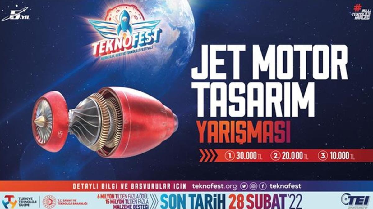 Jet Hznda alan TEKNOFEST Genleri Jet Motor Yarmasna Hazrlanyor