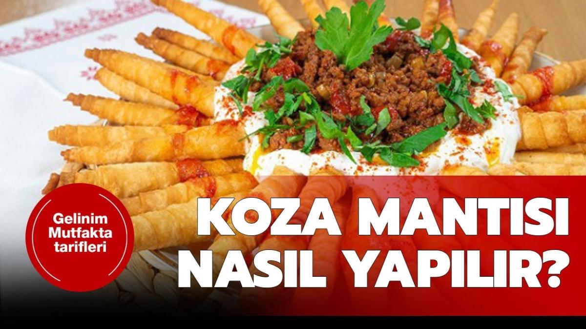 Koza mants tarifi ve malzeme listesi... Koza mants nasl yaplr"