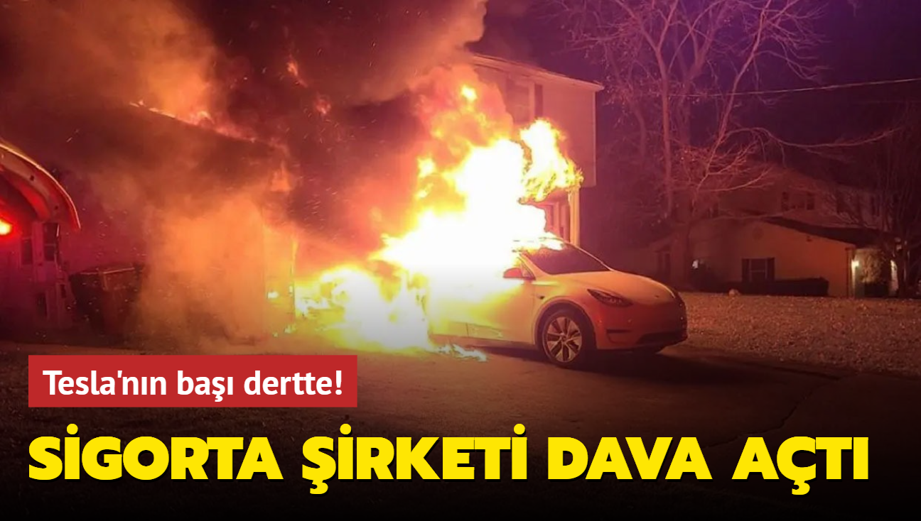 Tesla'nn ba dertte! Sigorta irketi dava at