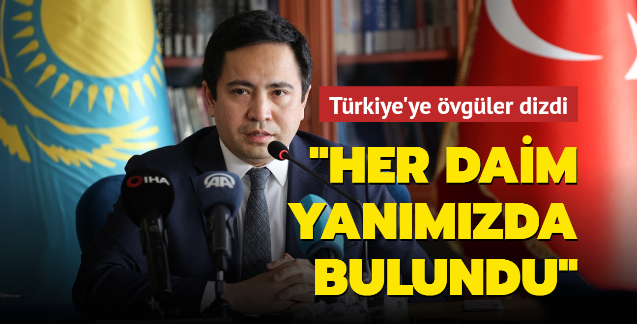 Trkiye'ye vgler dizdi: Her daim yanmzda bulundu