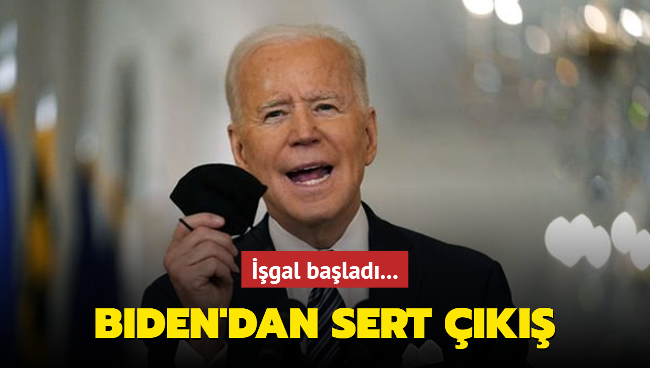 gal balad! Biden'dan ilk aklama