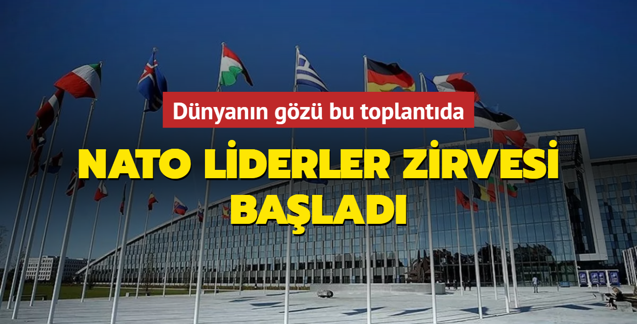 Dnyann gz bu toplantda... NATO Liderler Zirvesi balad