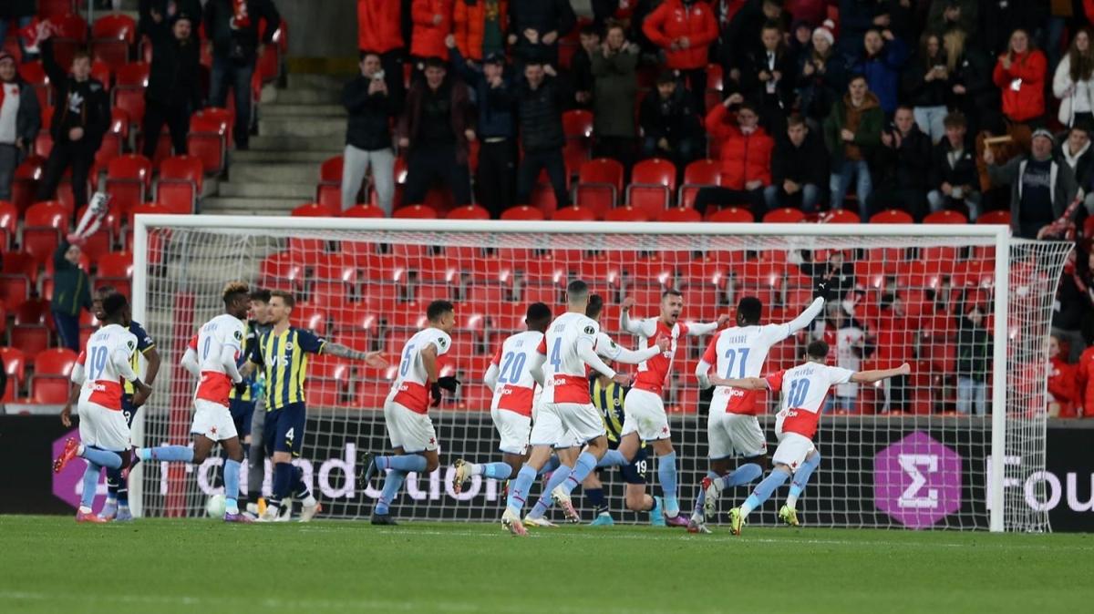 Fenerbahe'yi eleyen Slavia Prag'a gzel kura